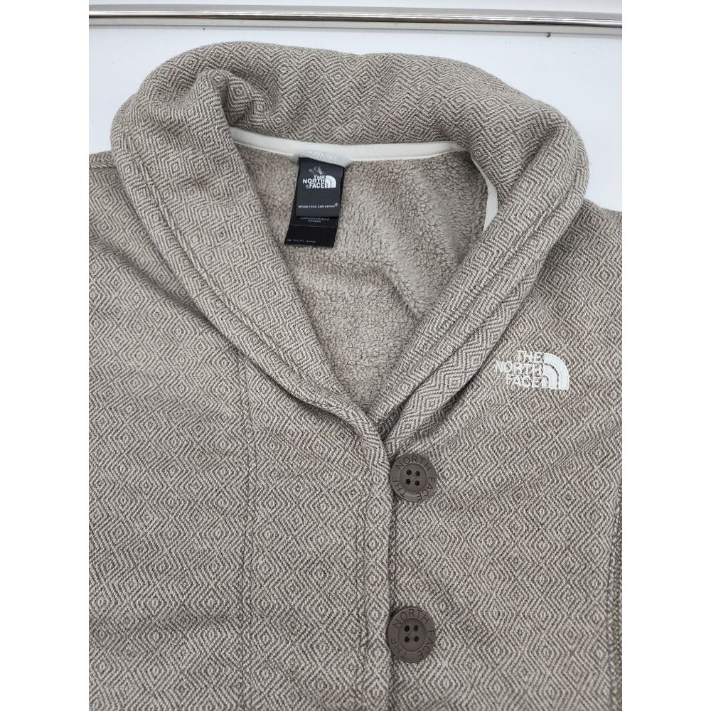 The North Face 1/2 button up fleece pullover Womens size Medium